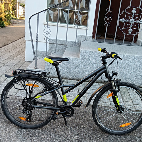 Cube trekkingrad schwarz - cube,