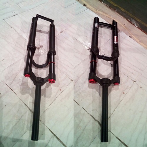 Axle fork air spring - qr,